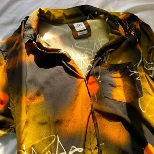 Men’s XL Zara Relaxed Fit Abstract Tshirt